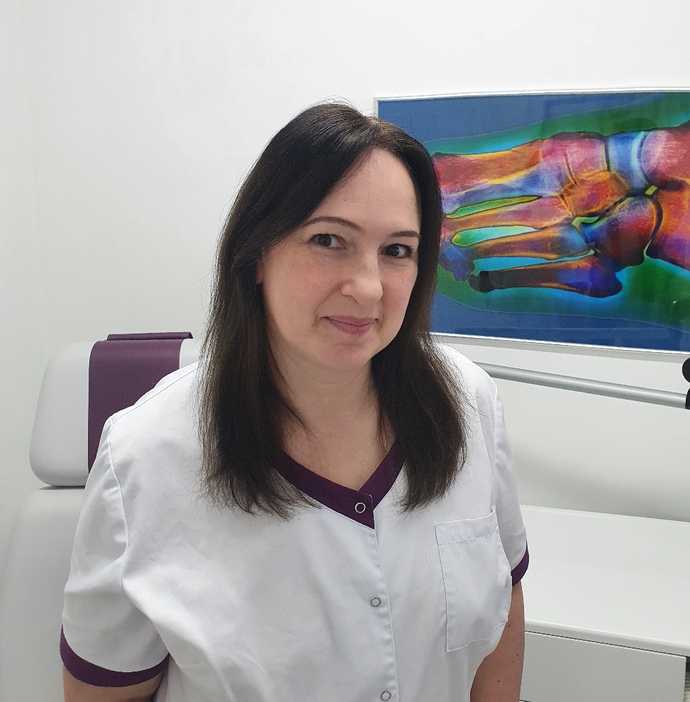 Annette Yilmaz, Podologin in Dudenhofen.